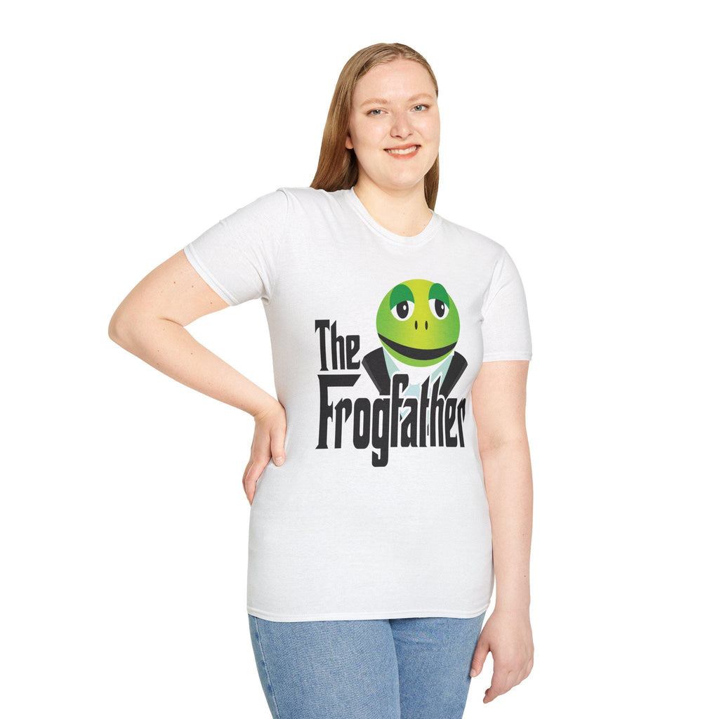 The Frogfather Shirt Funny Frog Graphic Tee Frog Lover Gift Unisex T-Shirt