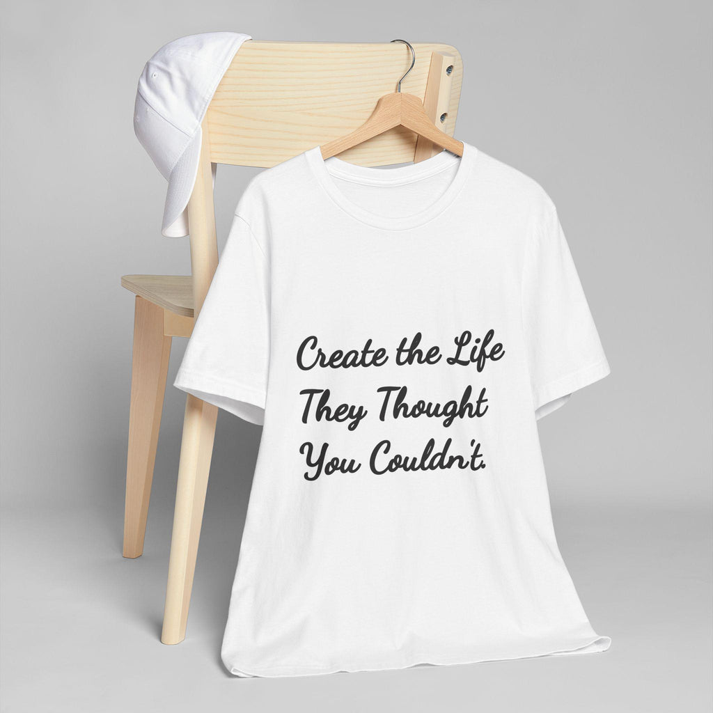 Keep Building hand-lettered tee T-Shirt | motivational typography