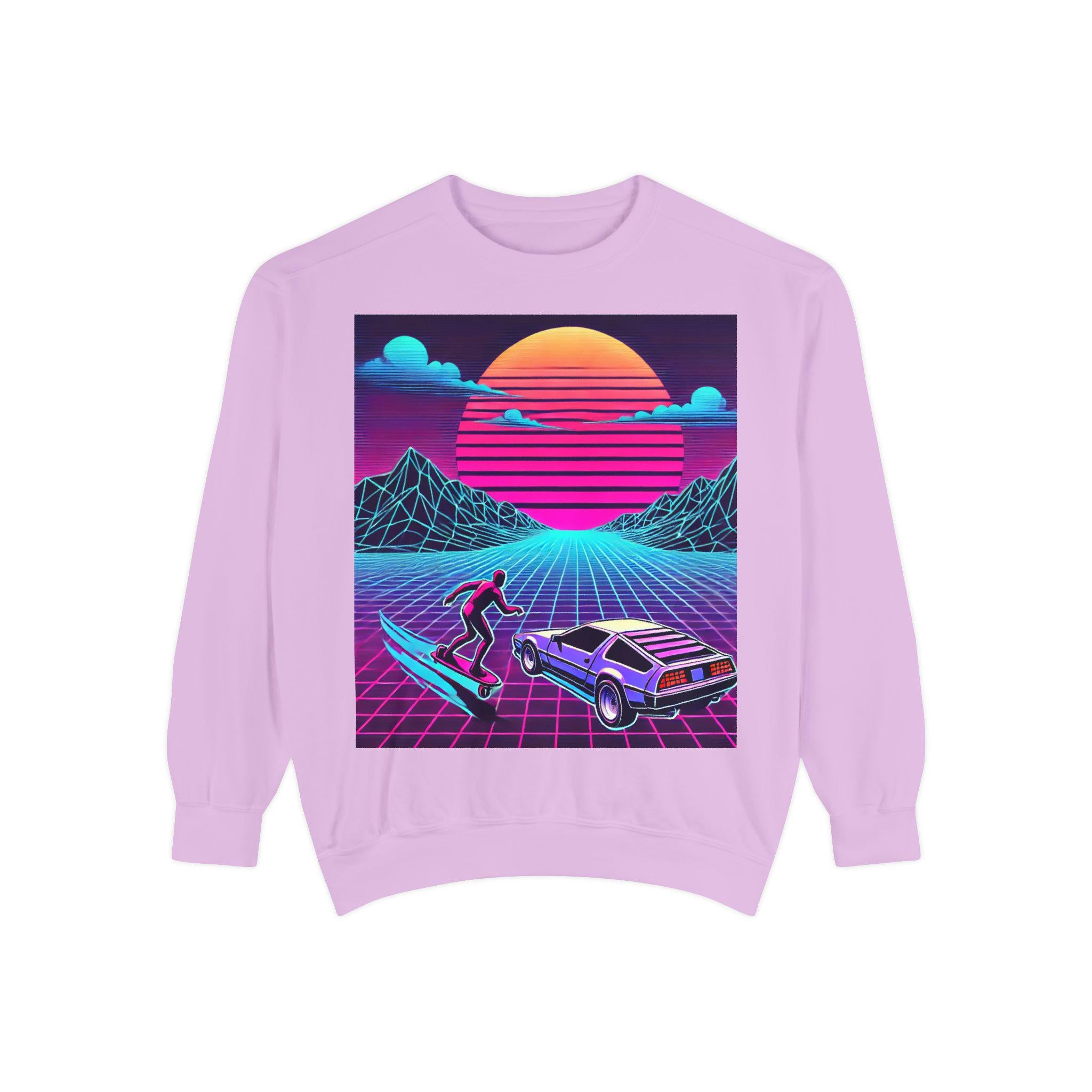 Vintage Worn-In Graphic Sweatshirt | Garment-Dyed, Embroidered or Printed Chest