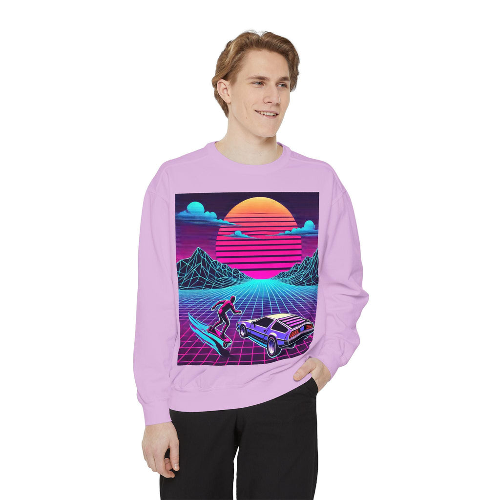 Vintage Worn-In Graphic Sweatshirt | Garment-Dyed, Embroidered or Printed Chest
