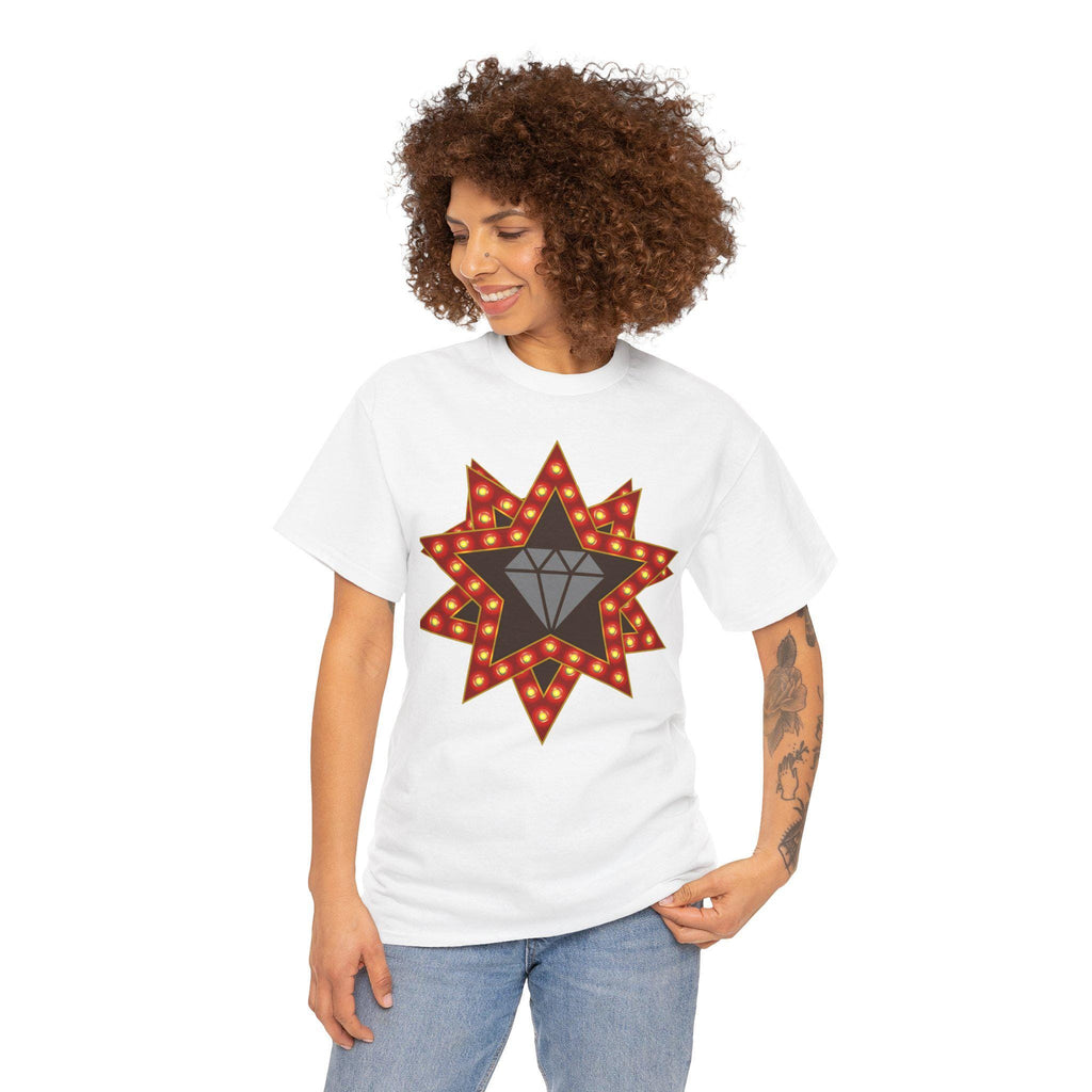 Vibrant Starburst Graphic Tee | Colorful Unisex T-Shirt