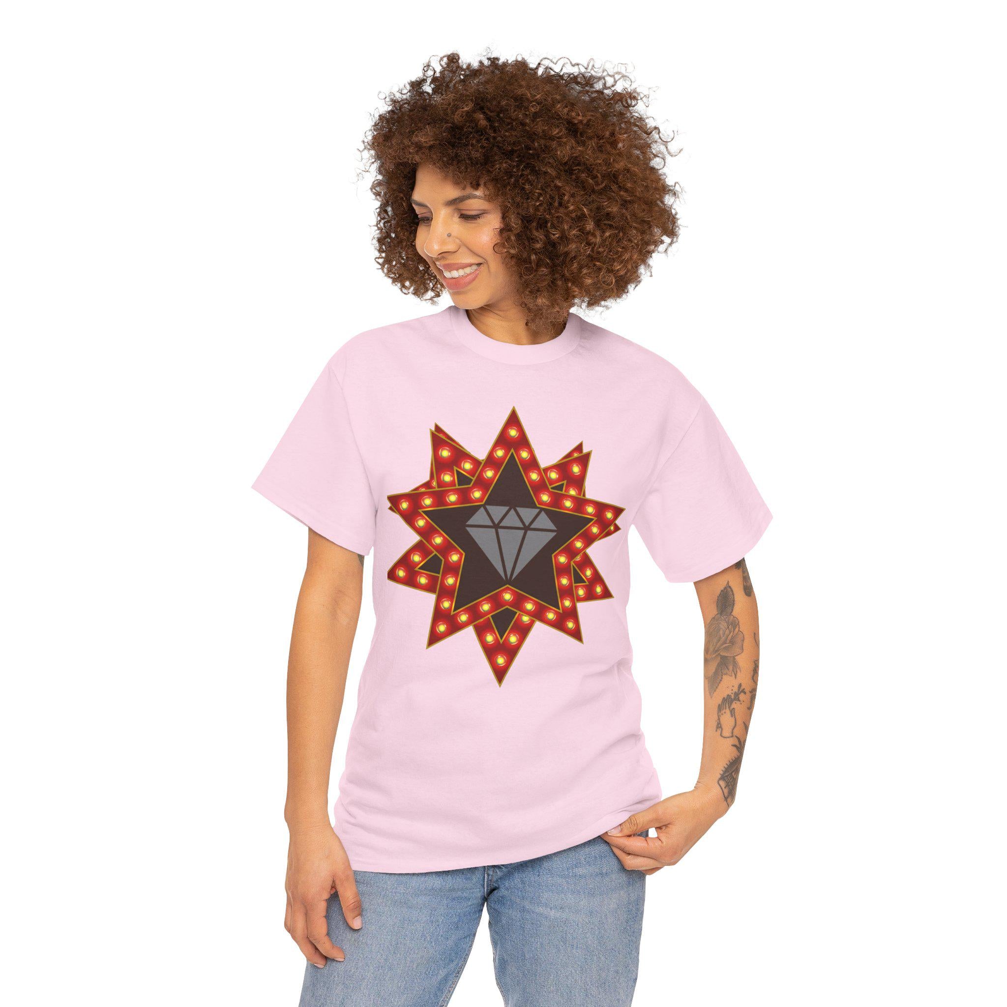 Vibrant Starburst Graphic Tee | Colorful Unisex T-Shirt