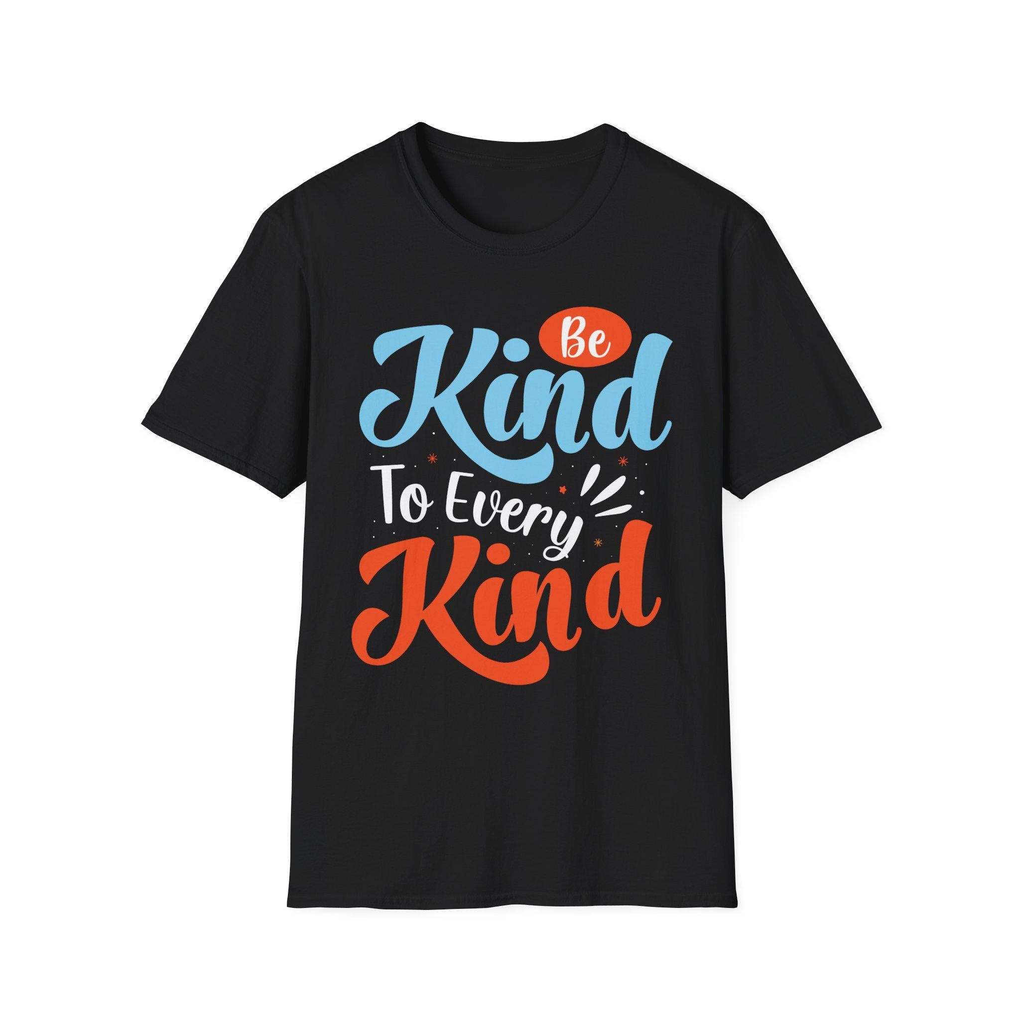 Unisex Softstyle Tee with Kindness Message, Eco-Friendly Casual Cotton Everyday Wear