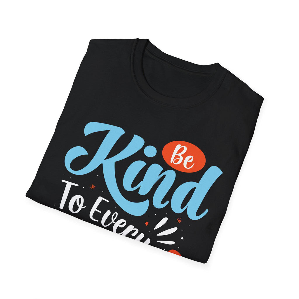 Unisex Softstyle Tee with Kindness Message, Eco-Friendly Casual Cotton Everyday Wear