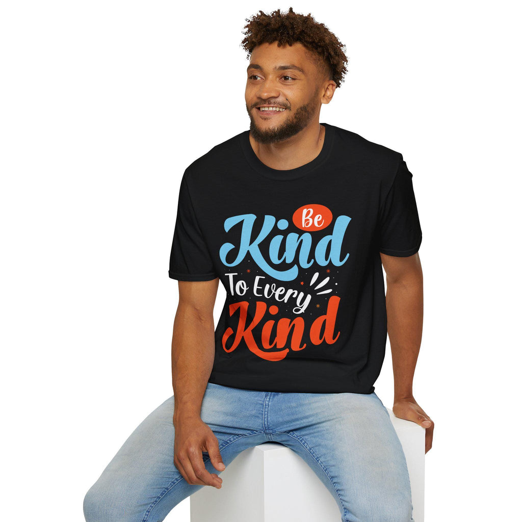 Unisex Softstyle Tee with Kindness Message, Eco-Friendly Casual Cotton Everyday Wear