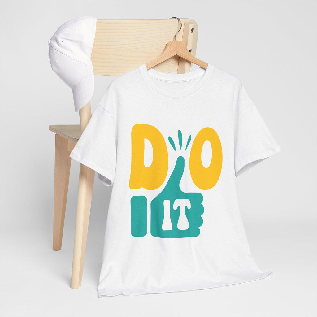 Motivational Do It Shirt | Graphic Tee with Thumbs Up Graphic