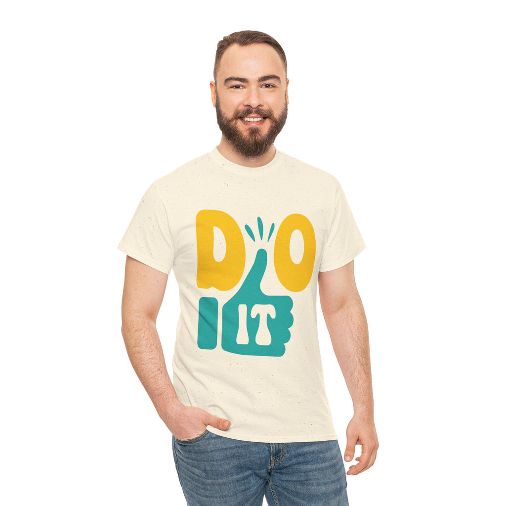 Motivational Do It Shirt | Graphic Tee with Thumbs Up Graphic