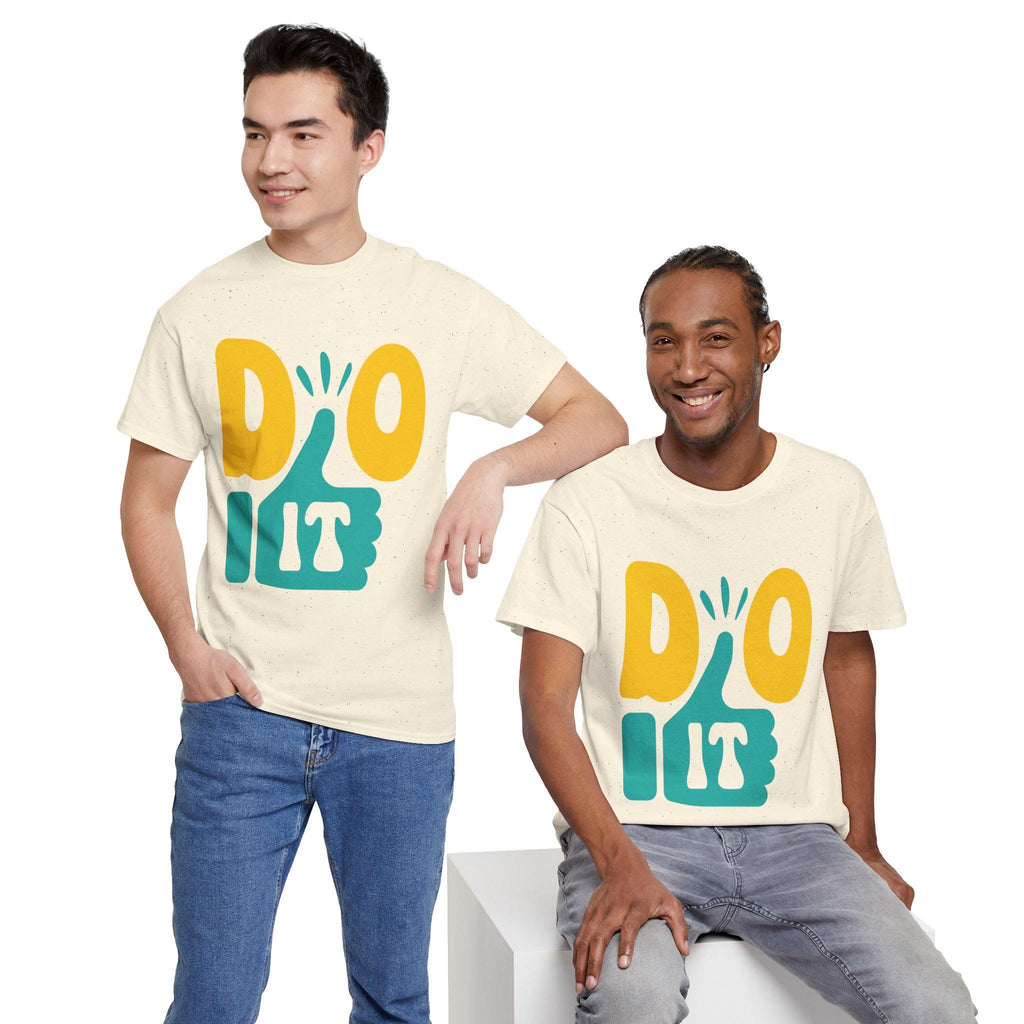 Motivational Do It Shirt | Graphic Tee with Thumbs Up Graphic