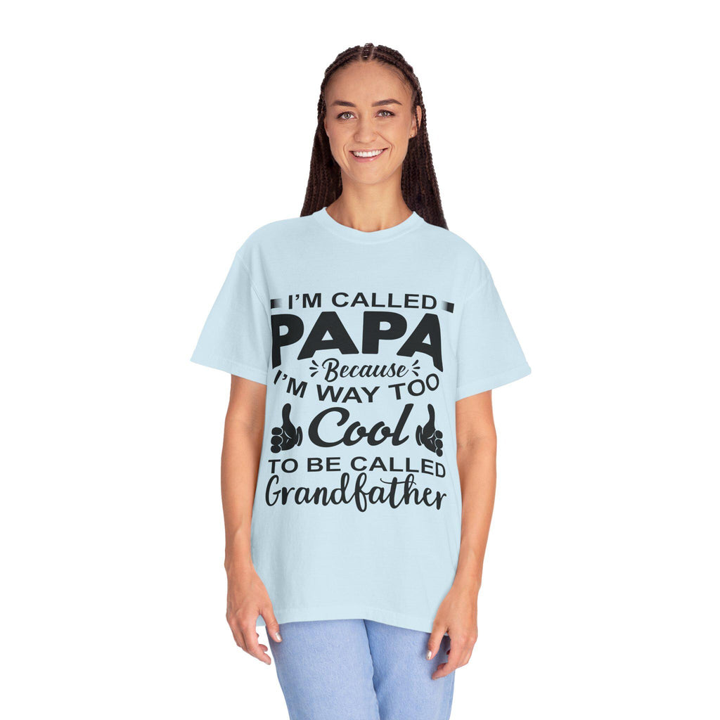 PAPA Retro Grin T-Shirt | Garment-Dyed Heavyweight Tee