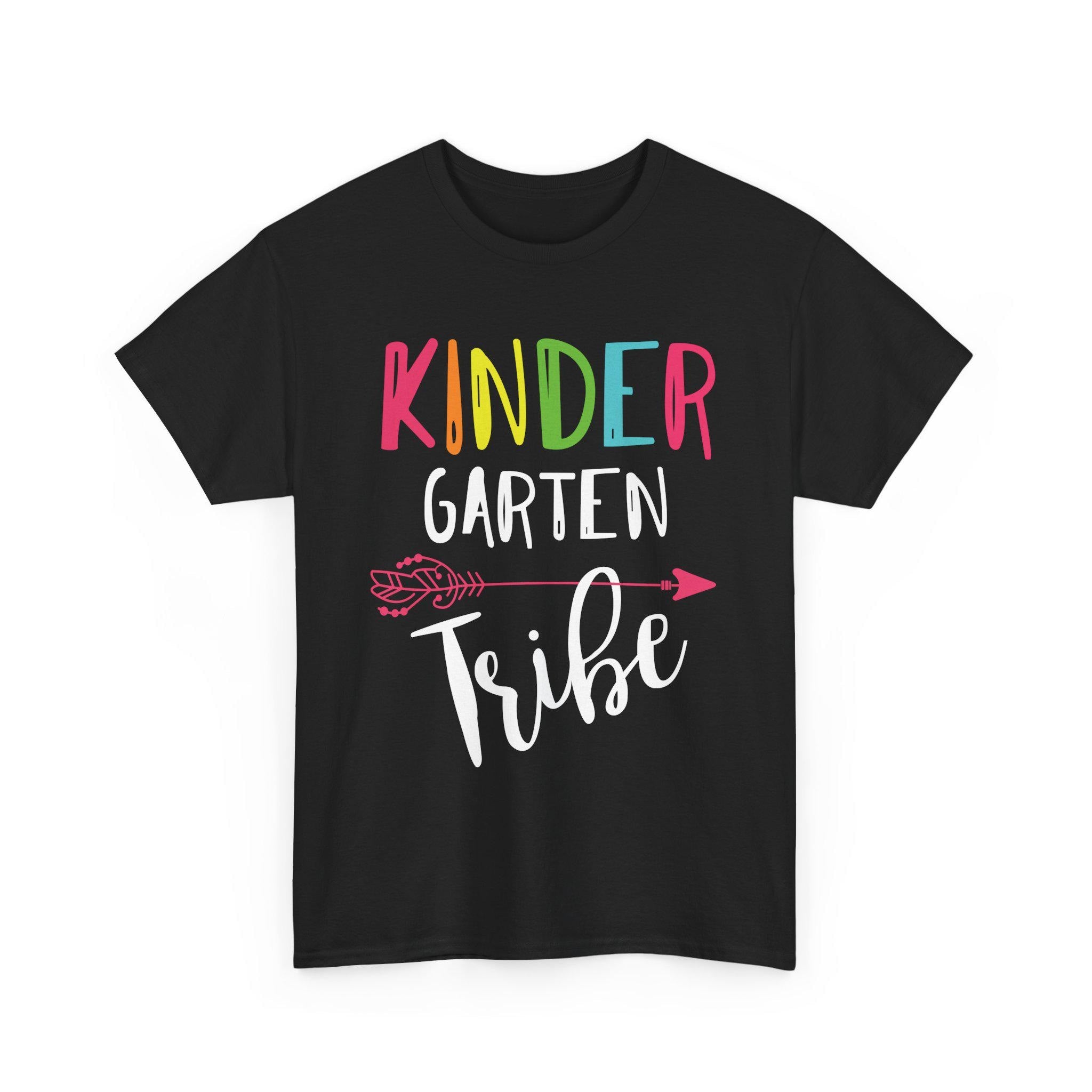 Kindergarten Tribe Shirt Teacher Tee School Spirit Graphic T-Shirt Teacher Appreciation Gift