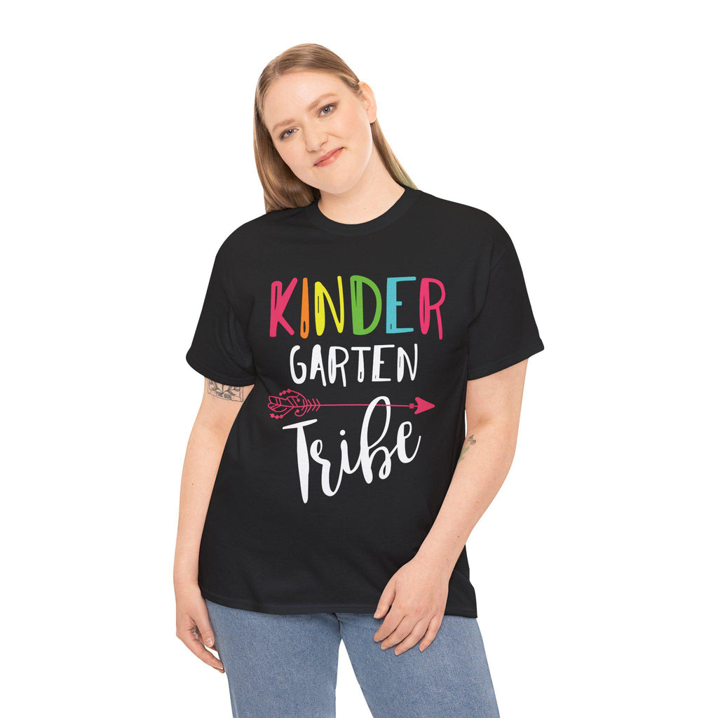 Kindergarten Tribe Shirt Teacher Tee School Spirit Graphic T-Shirt Teacher Appreciation Gift