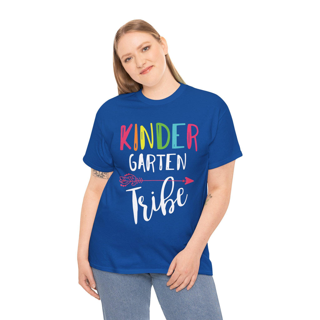 Kindergarten Tribe Shirt Teacher Tee School Spirit Graphic T-Shirt Teacher Appreciation Gift