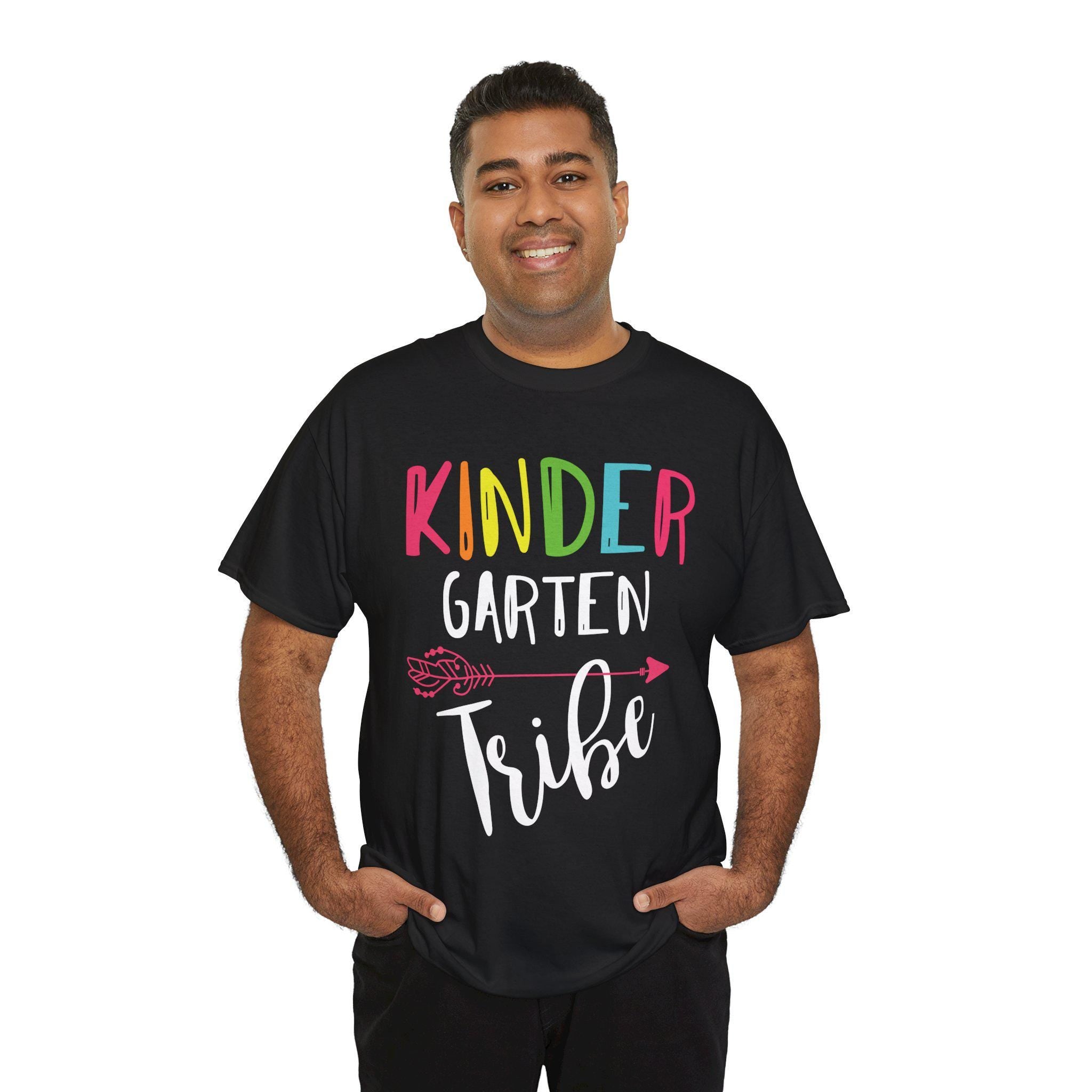 Kindergarten Tribe Shirt Teacher Tee School Spirit Graphic T-Shirt Teacher Appreciation Gift