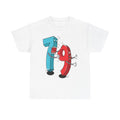 Math Humor Tee – Fighting Numbers Graphic, Lightweight Cotton Shirt