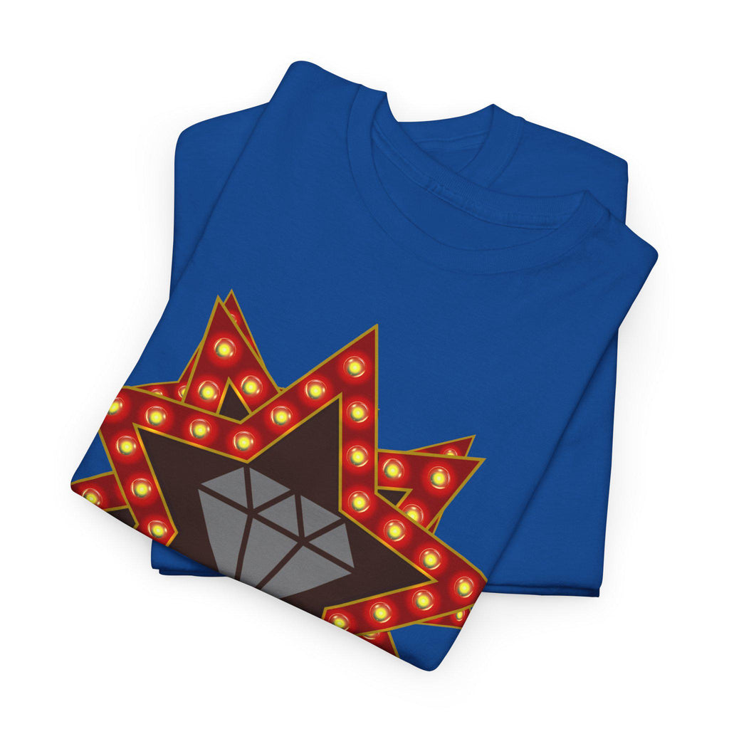 Starburst Graphic T Shirt Unisex Abstract Art Tee Vibrant Cotton Streetwear Colorful