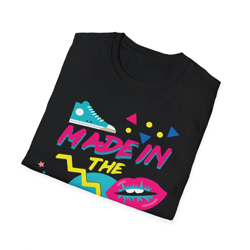Made in the 80s Retro Neon Tee | 80s Mixtape Nostalgia T-Shirt
