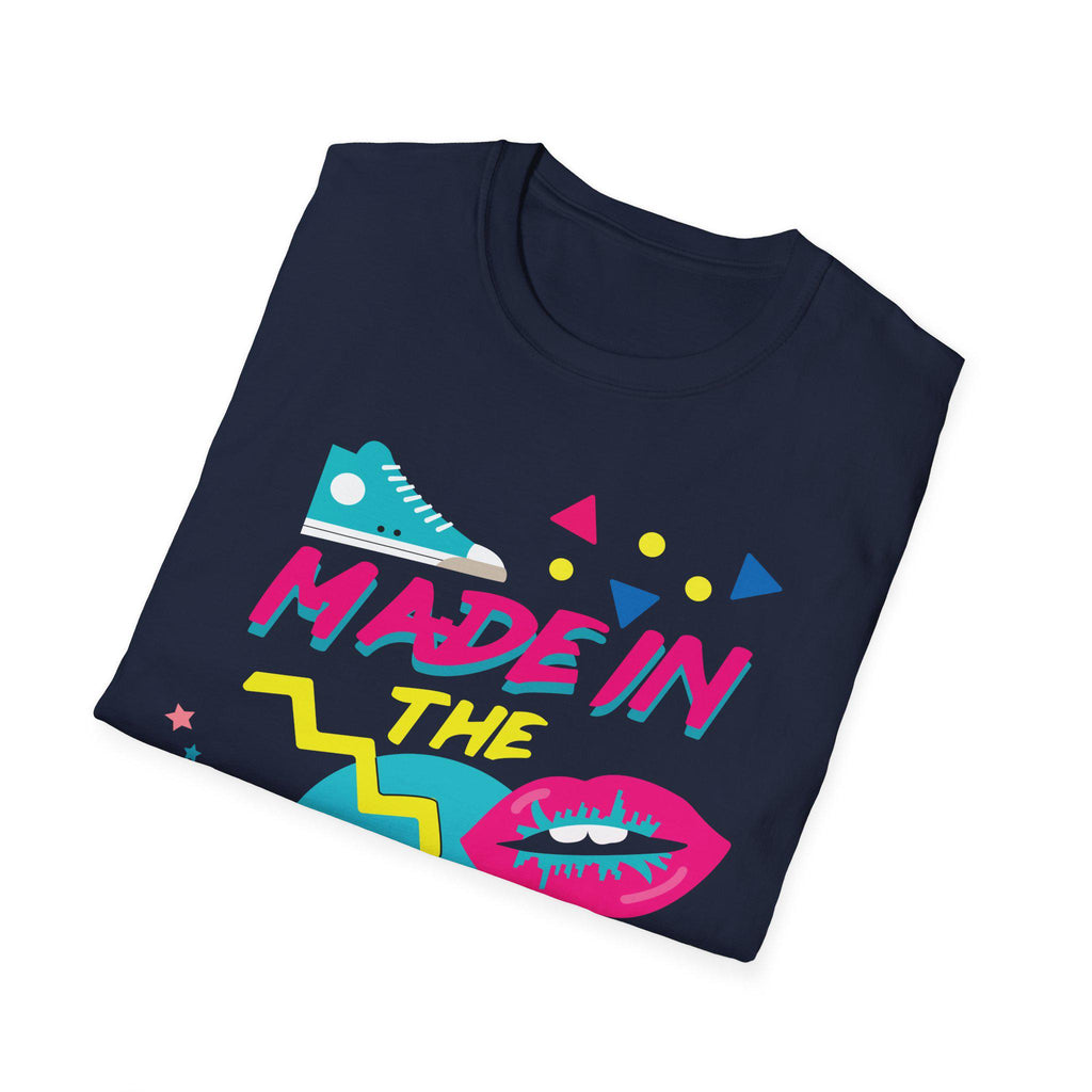Made in the 80s Retro Neon Tee | 80s Mixtape Nostalgia T-Shirt