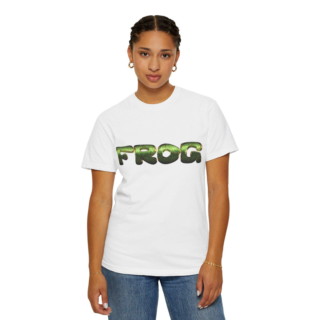 Frog Graphic T-Shirt | 100% US Cotton, Garment-Dyed Tee