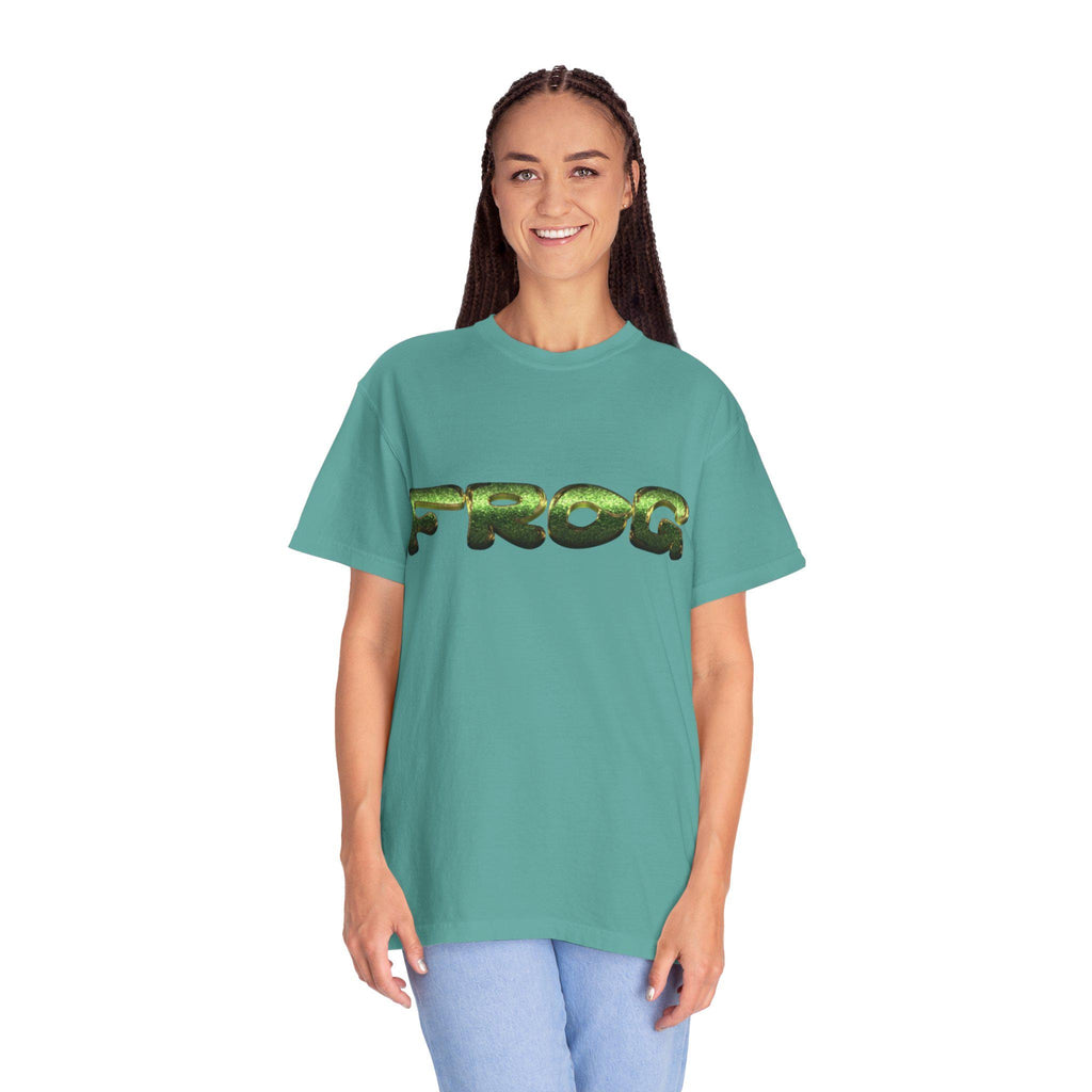 Frog Graphic T-Shirt | 100% US Cotton, Garment-Dyed Tee