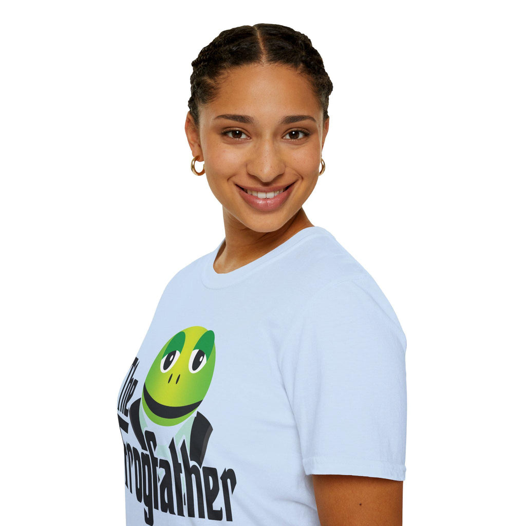 The Frogfather Shirt Funny Frog Graphic Tee Frog Lover Gift Unisex T-Shirt