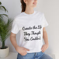 Keep Building hand-lettered tee T-Shirt | motivational typography