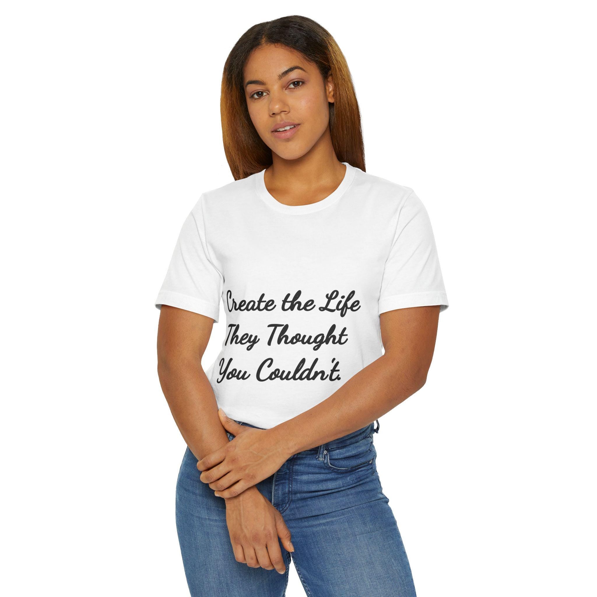 Keep Building hand-lettered tee T-Shirt | motivational typography