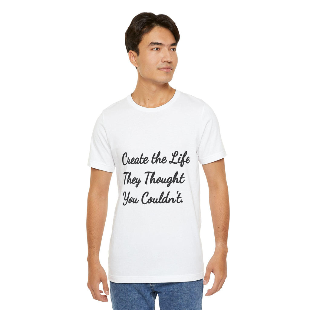 Keep Building hand-lettered tee T-Shirt | motivational typography