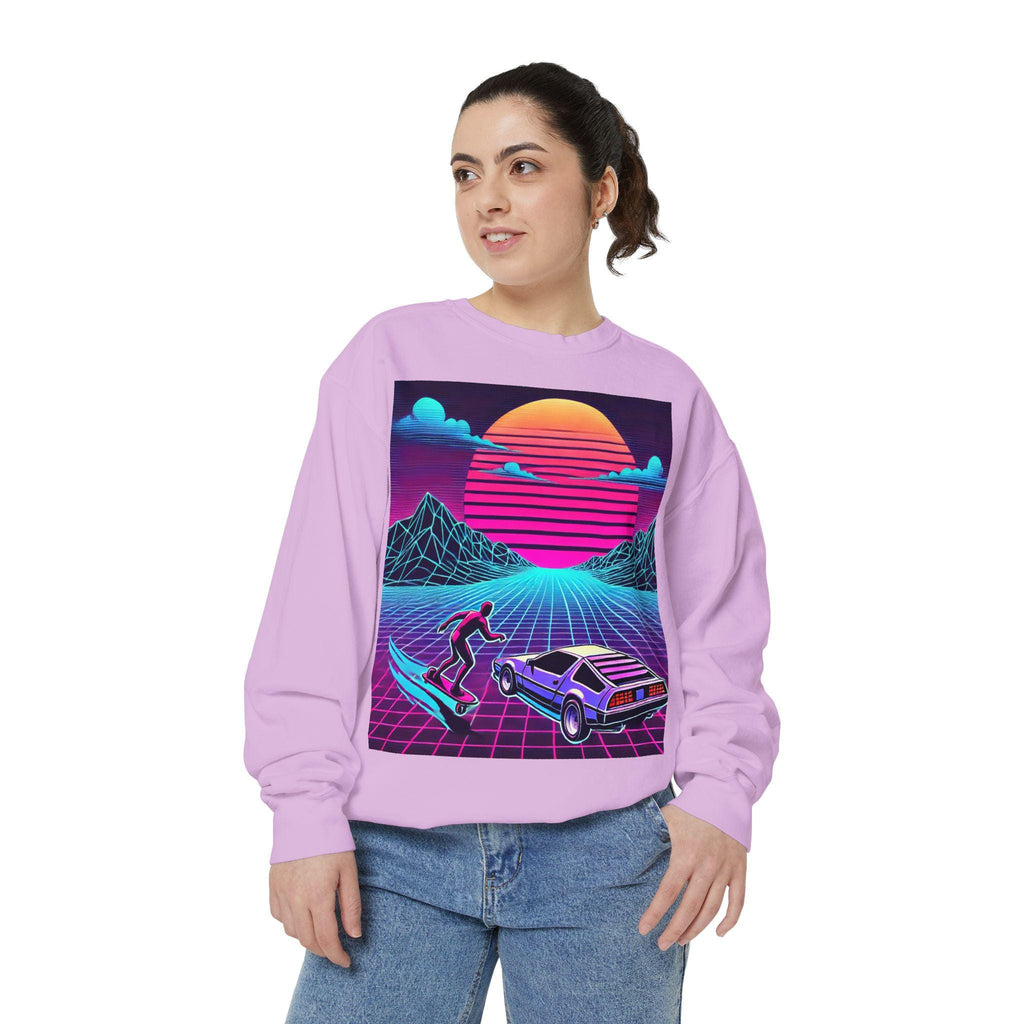 Vintage Worn-In Graphic Sweatshirt | Garment-Dyed, Embroidered or Printed Chest