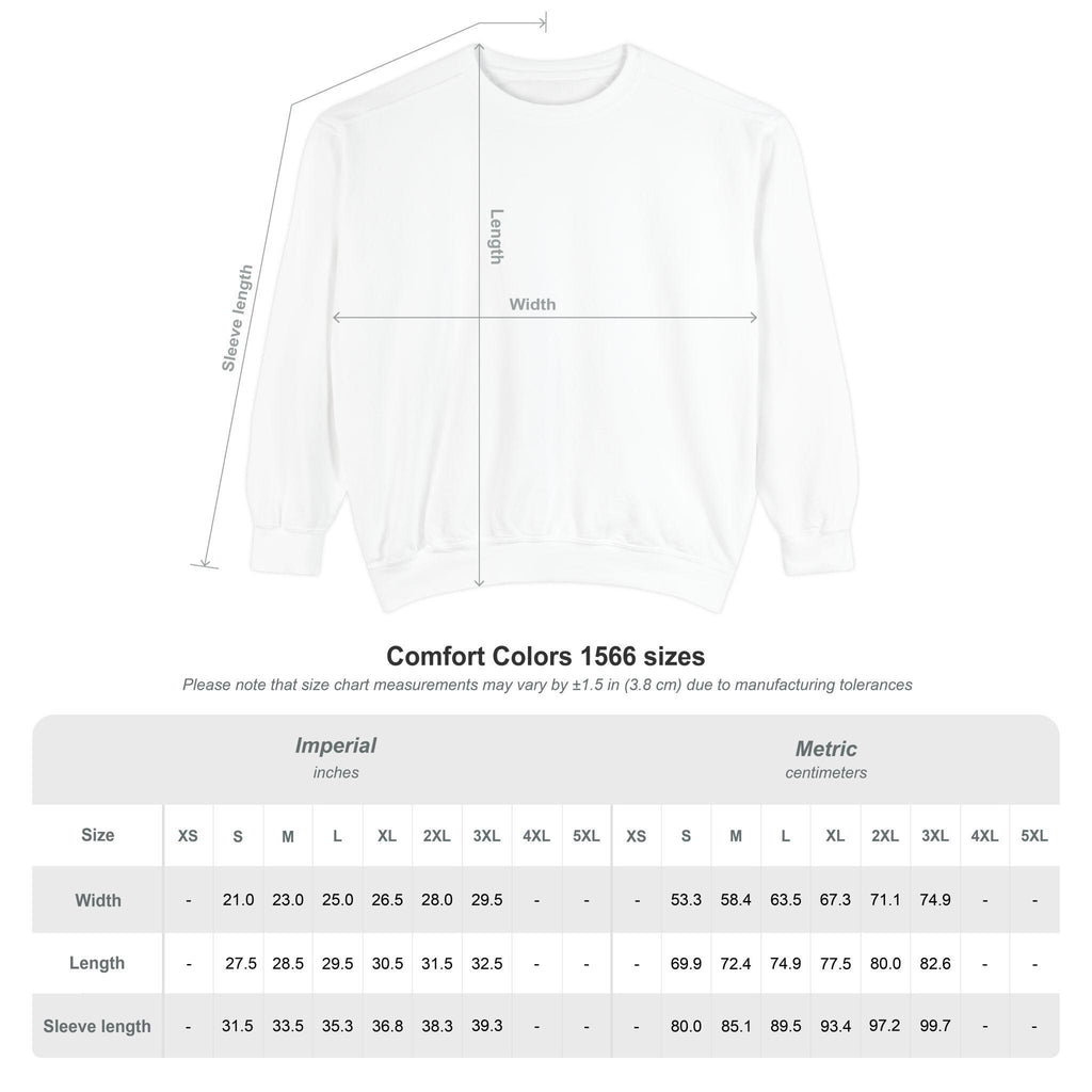 Vintage Worn-In Graphic Sweatshirt | Garment-Dyed, Embroidered or Printed Chest