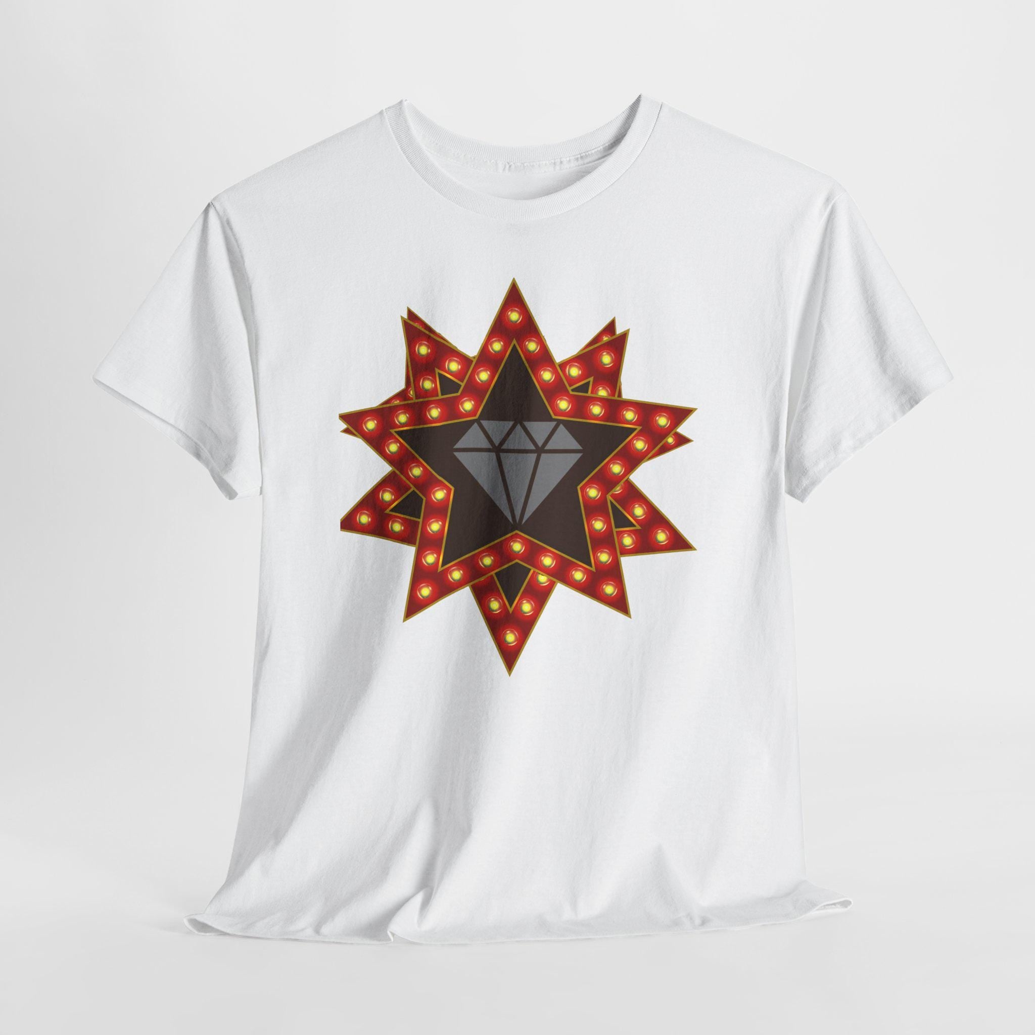Vibrant Starburst Graphic Tee | Colorful Unisex T-Shirt