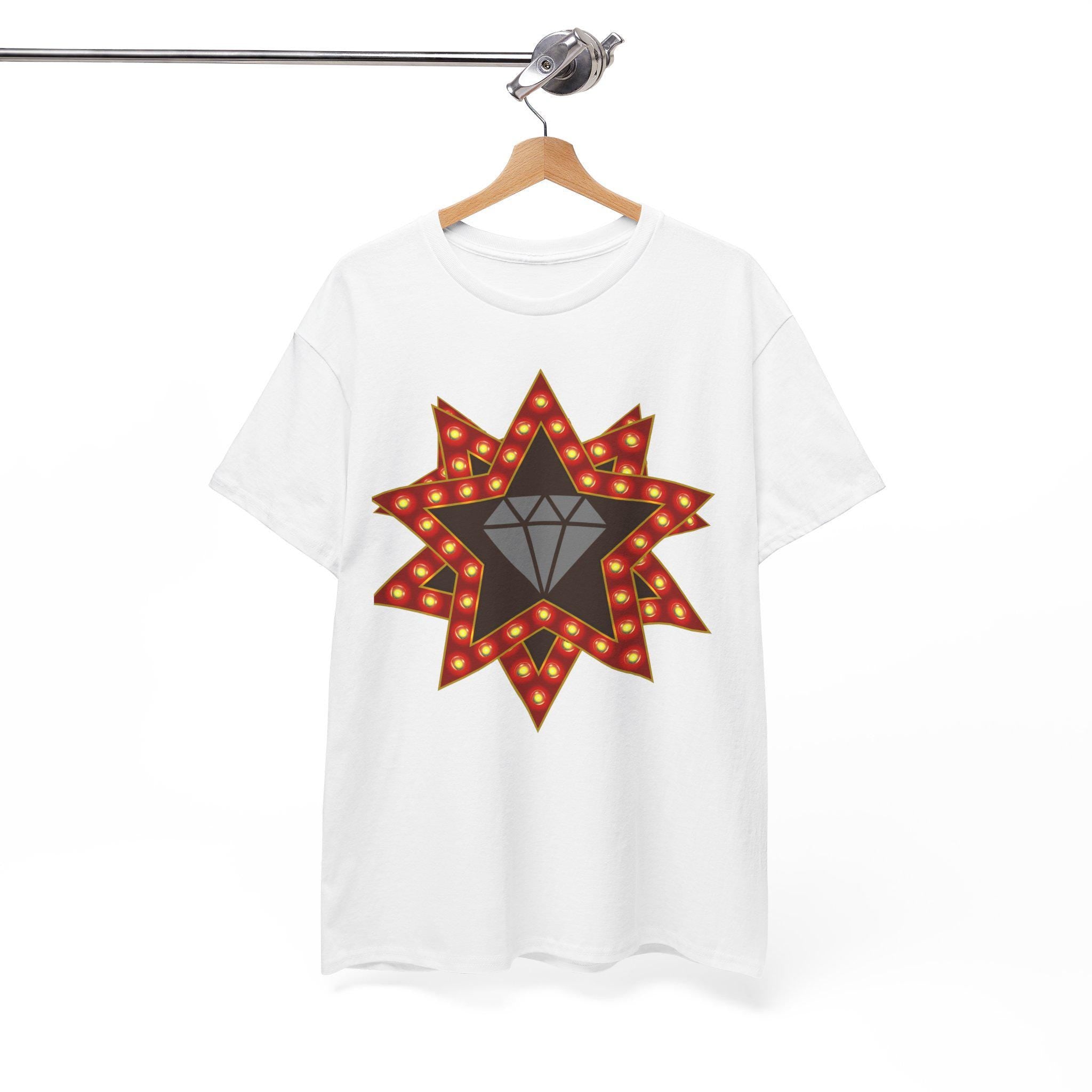 Vibrant Starburst Graphic Tee | Colorful Unisex T-Shirt