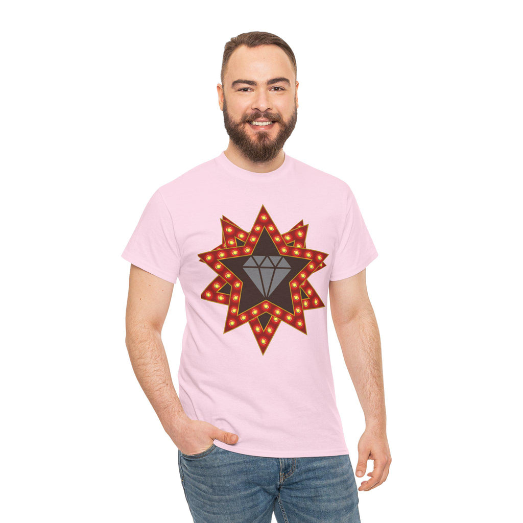 Vibrant Starburst Graphic Tee | Colorful Unisex T-Shirt