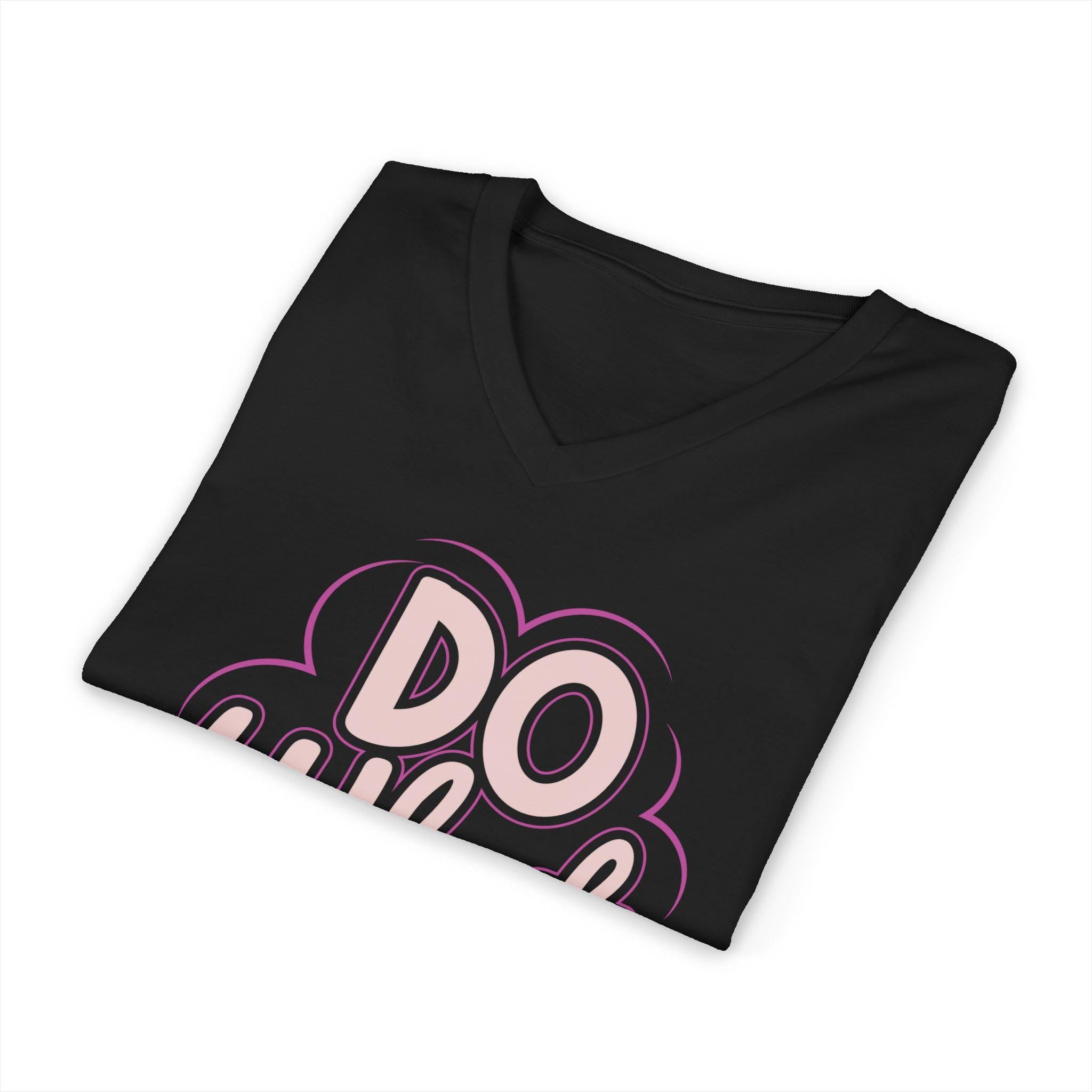 Do What You Love V-Neck Tee | Hand-Lettered Retro Script