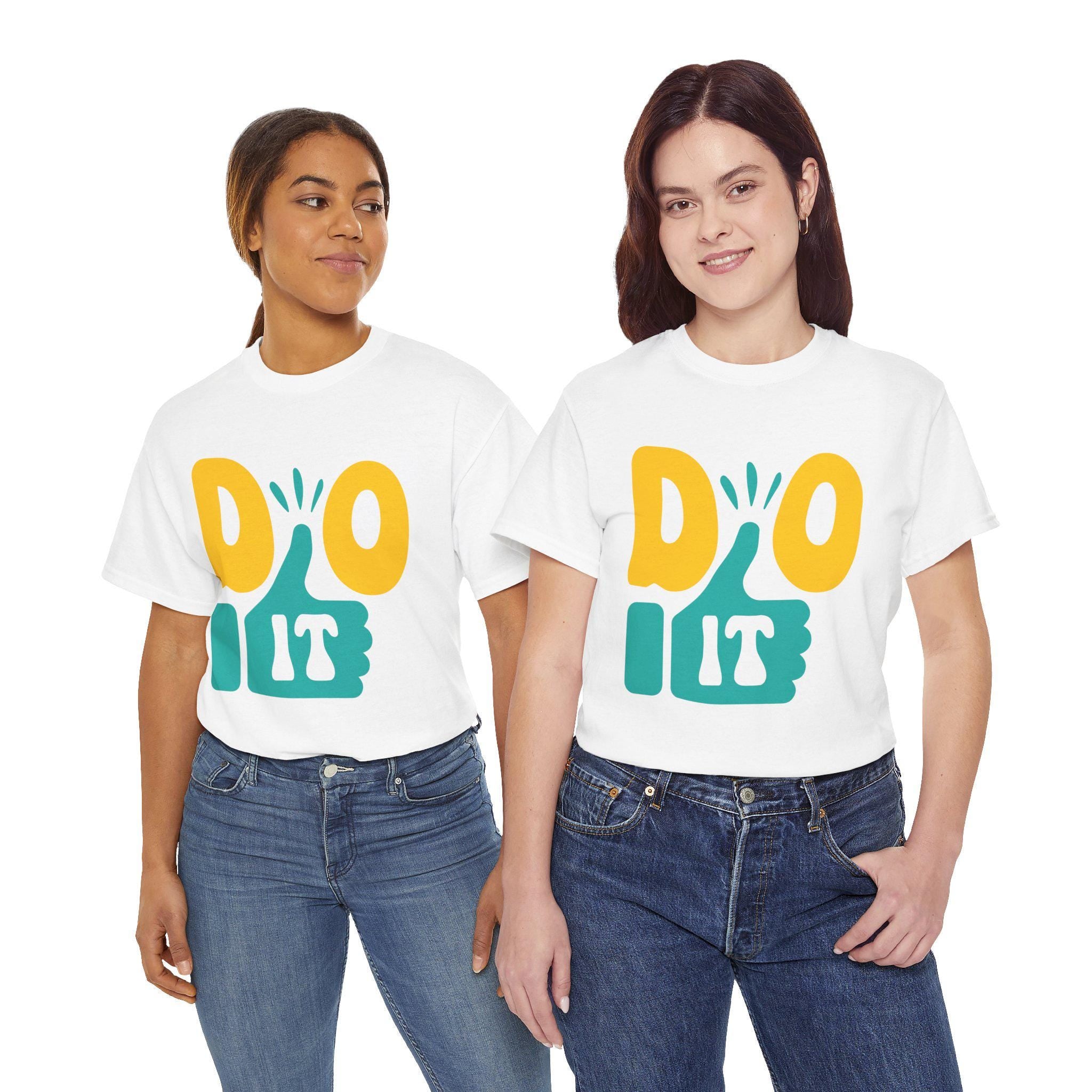 Motivational Do It Shirt | Graphic Tee with Thumbs Up Graphic