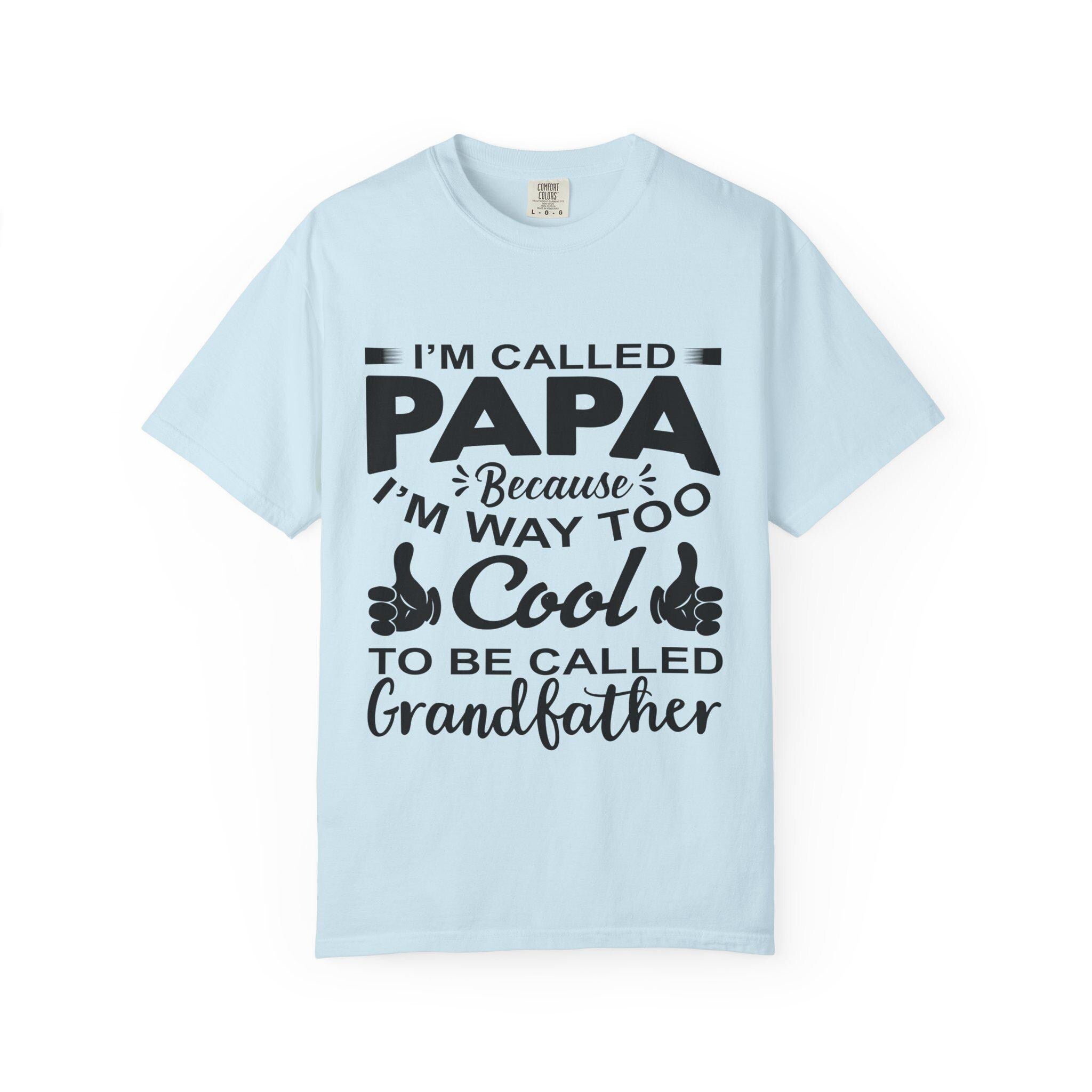 PAPA Retro Grin T-Shirt | Garment-Dyed Heavyweight Tee
