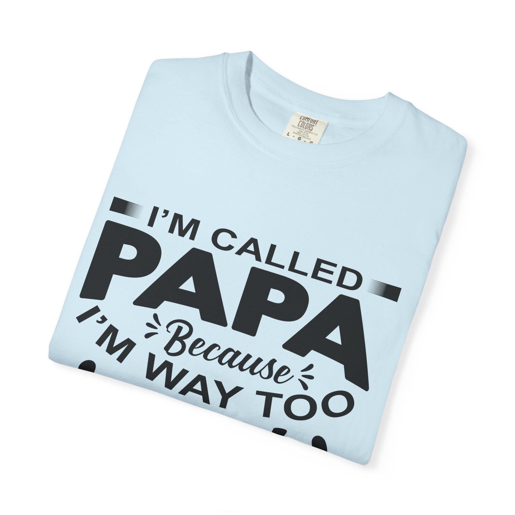 PAPA Retro Grin T-Shirt | Garment-Dyed Heavyweight Tee
