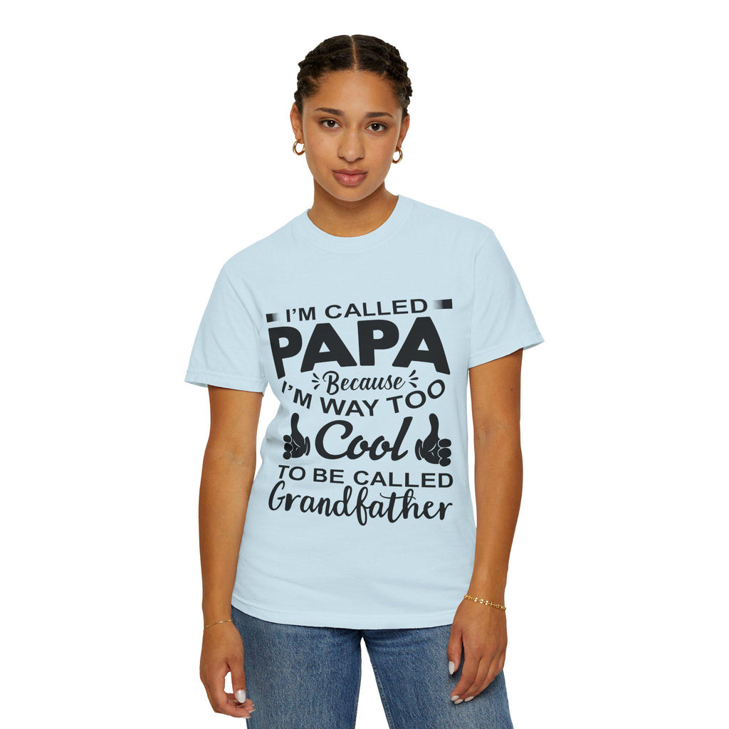 PAPA Retro Grin T-Shirt | Garment-Dyed Heavyweight Tee