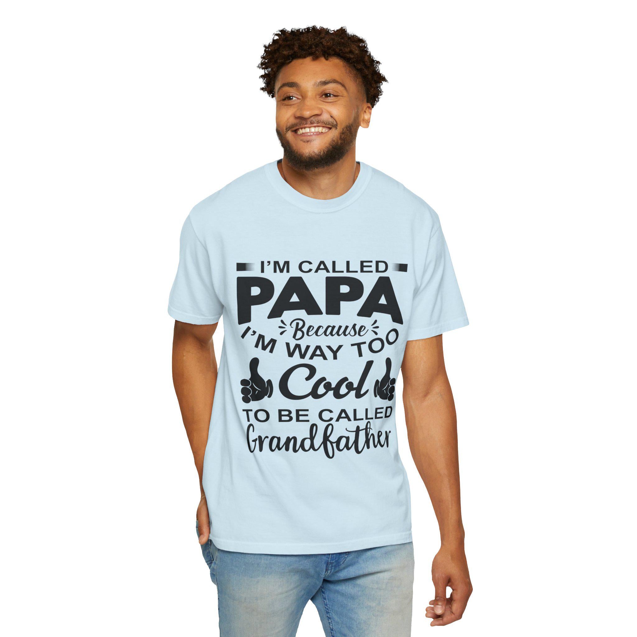 PAPA Retro Grin T-Shirt | Garment-Dyed Heavyweight Tee