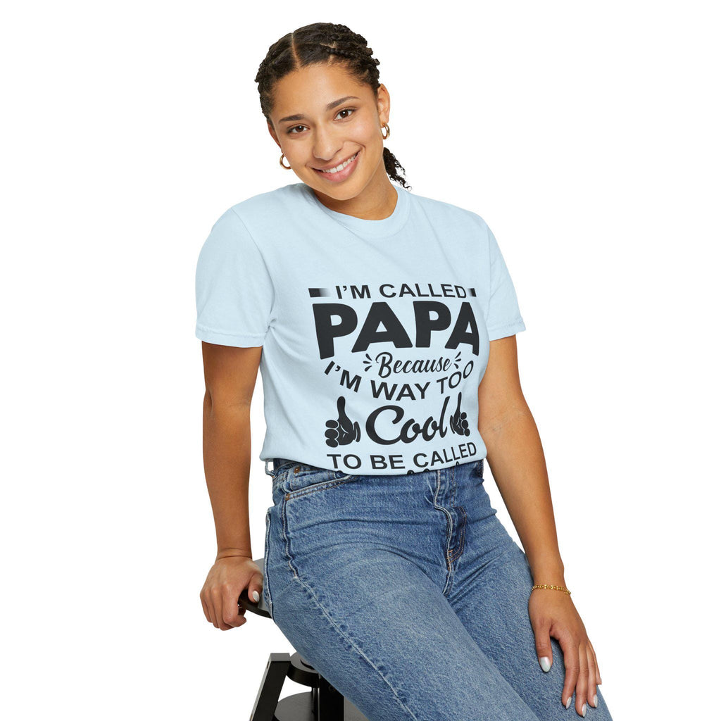 PAPA Retro Grin T-Shirt | Garment-Dyed Heavyweight Tee