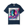 Abstract Graphic T-Shirt: Vibrant Art Tee, 100% Cotton, Unisex Casual Wear