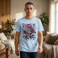British Hockey Player T-Shirt | Union Jack Ice Hockey Graphic Tee | Sports Fan Gift Shirt