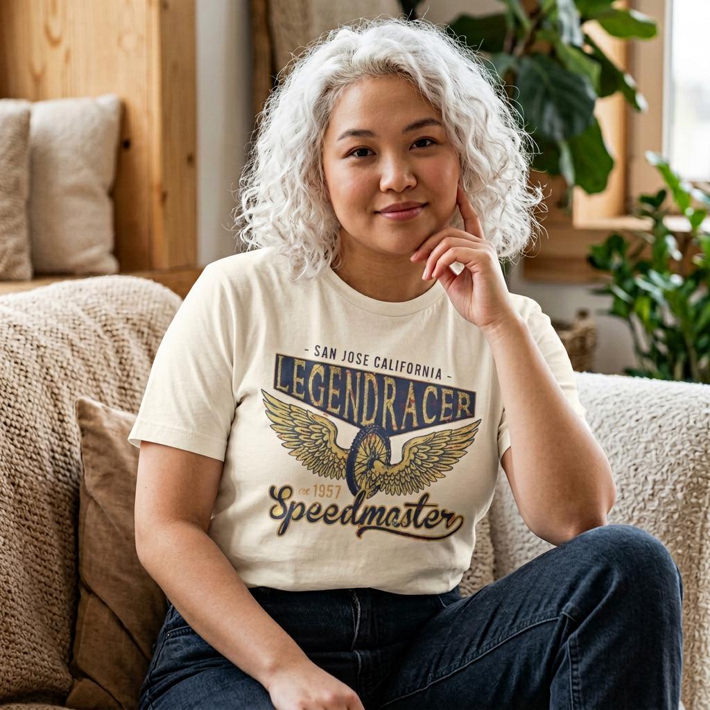 Legend Racer Shirt | Vintage Racing Graphic Tee | Retro Speed Shop Gift