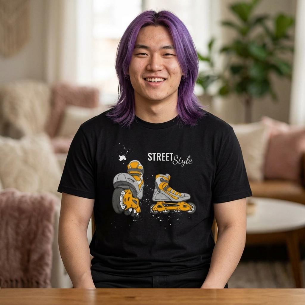Street Style Rollerblade Shirt | Inline Skating Graphic Tee | Skater Gift
