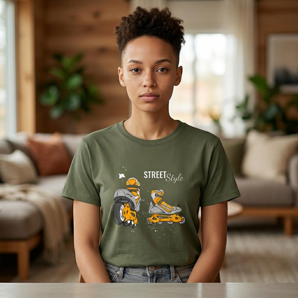 Street Style Rollerblade Shirt | Inline Skating Graphic Tee | Skater Gift