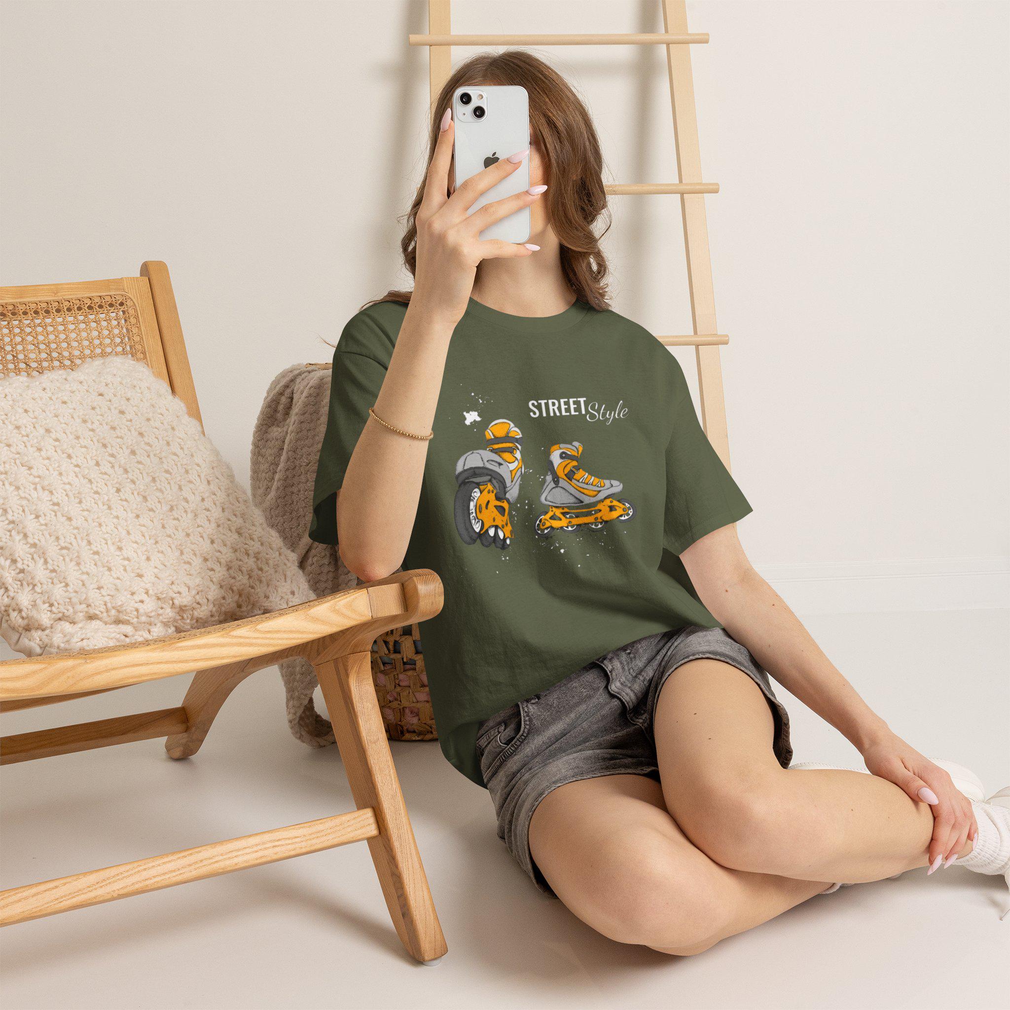 Street Style Rollerblade Shirt | Inline Skating Graphic Tee | Skater Gift