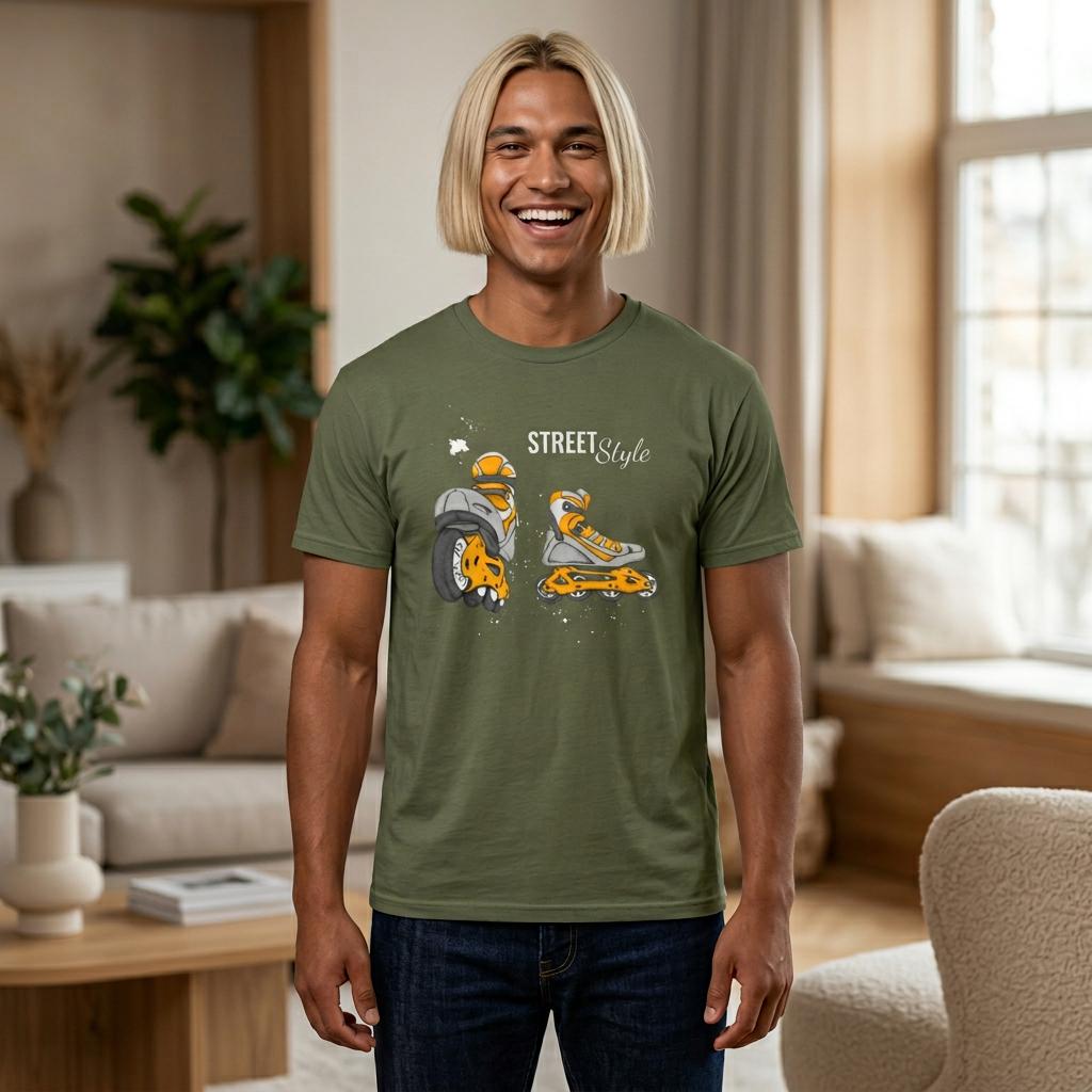 Street Style Rollerblade Shirt | Inline Skating Graphic Tee | Skater Gift