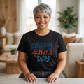 Happy Father's Day Dad T-Shirt | Hand Lettered Graphic Tee for Him