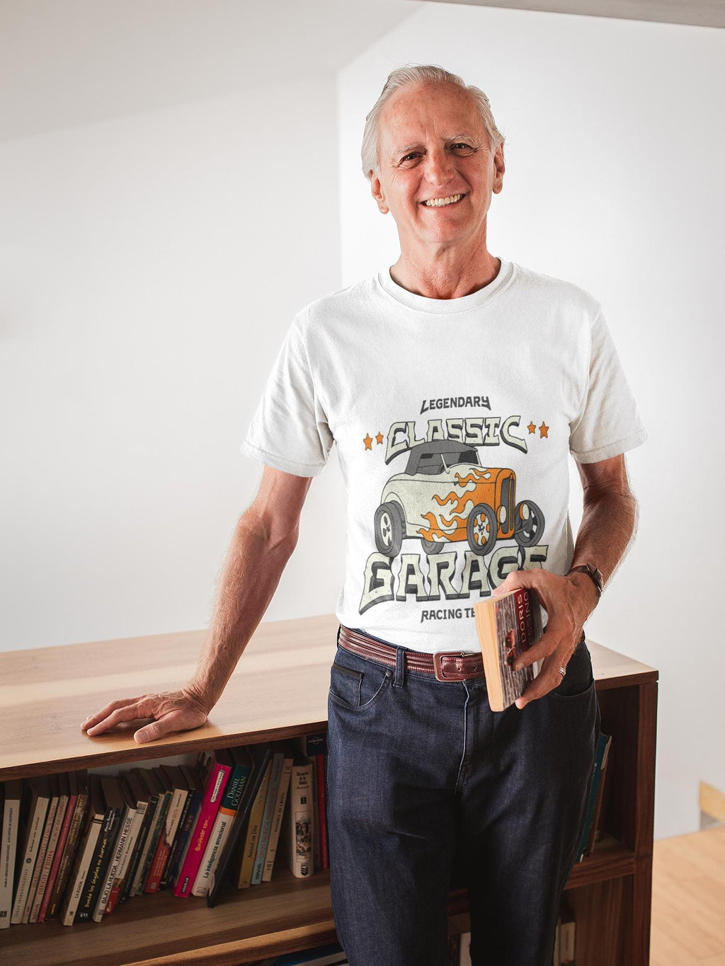 Legendary Classic Garage Shirt | Vintage Hot Rod Graphic Tee | Car Lover Gift