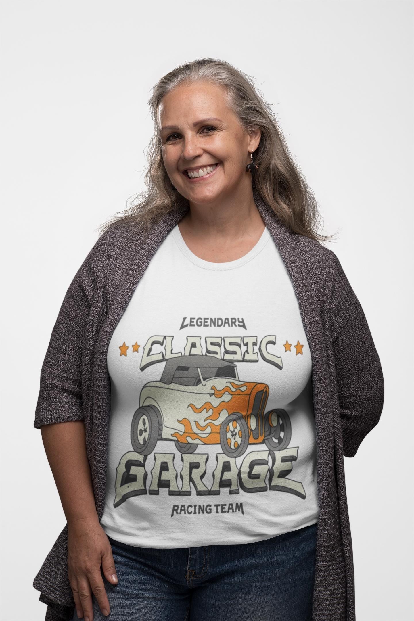 Legendary Classic Garage Shirt | Vintage Hot Rod Graphic Tee | Car Lover Gift