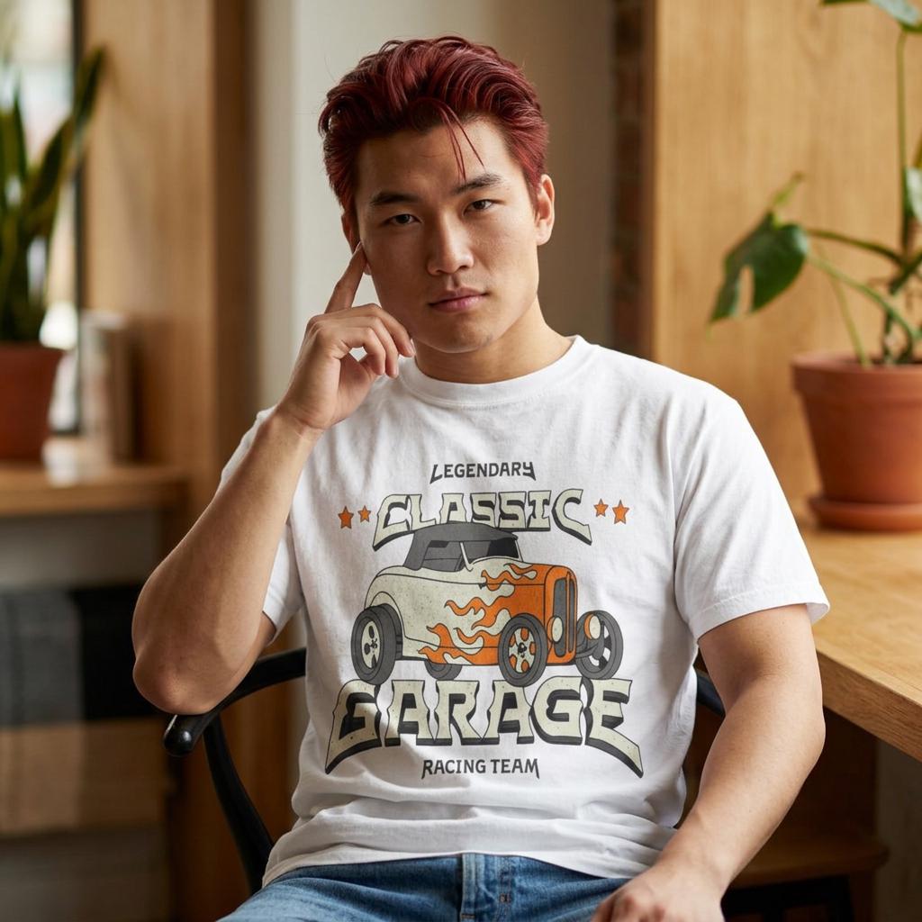 Legendary Classic Garage Shirt | Vintage Hot Rod Graphic Tee | Car Lover Gift